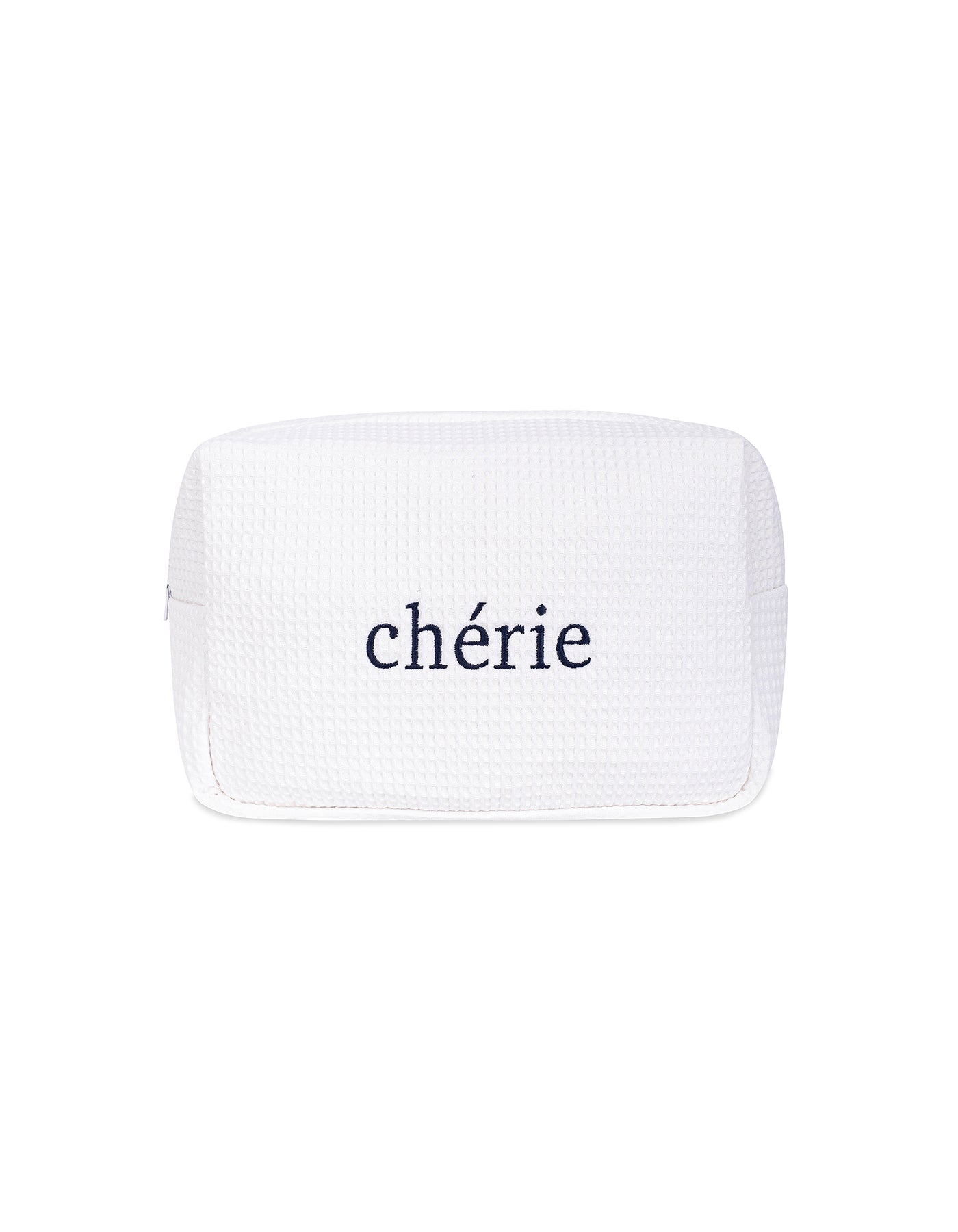 Chérie Embroidered Makeup Bag - Le Mot