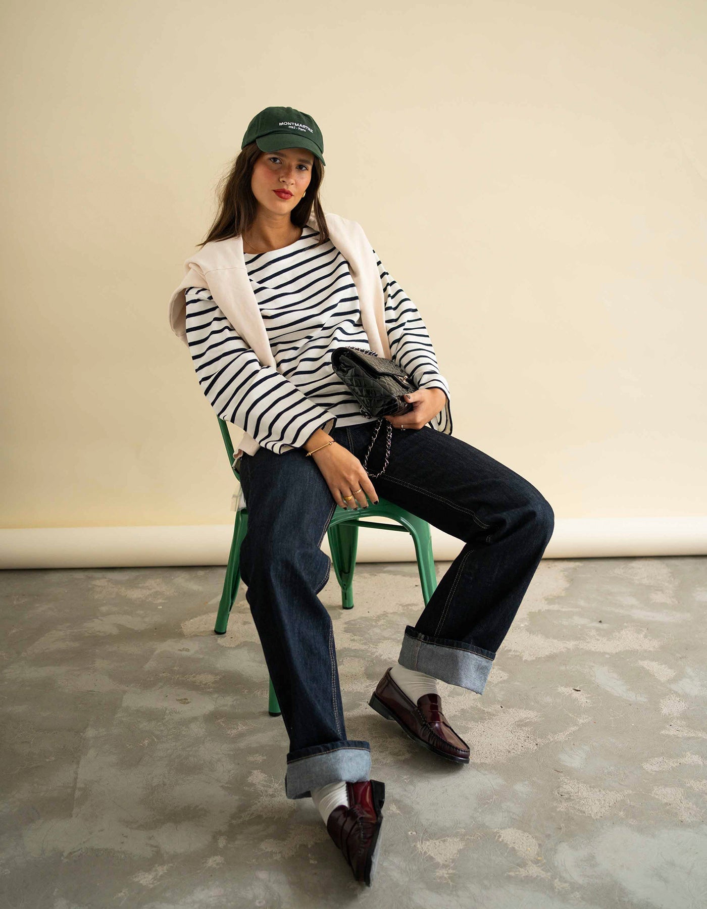 Striped long sleeve shirt - Le Mot