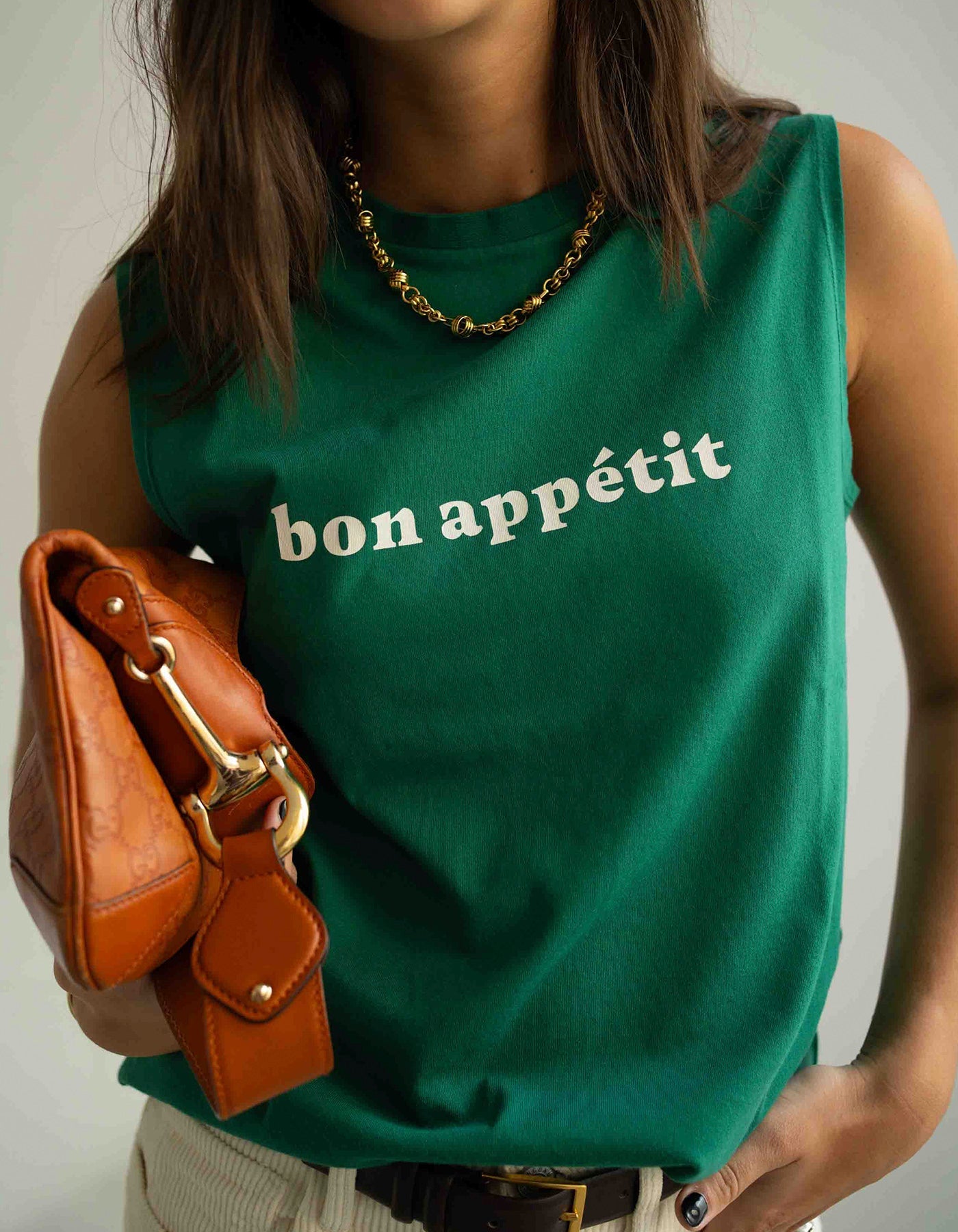 Bon Appétit Sleeveless T-shirt - Le Mot