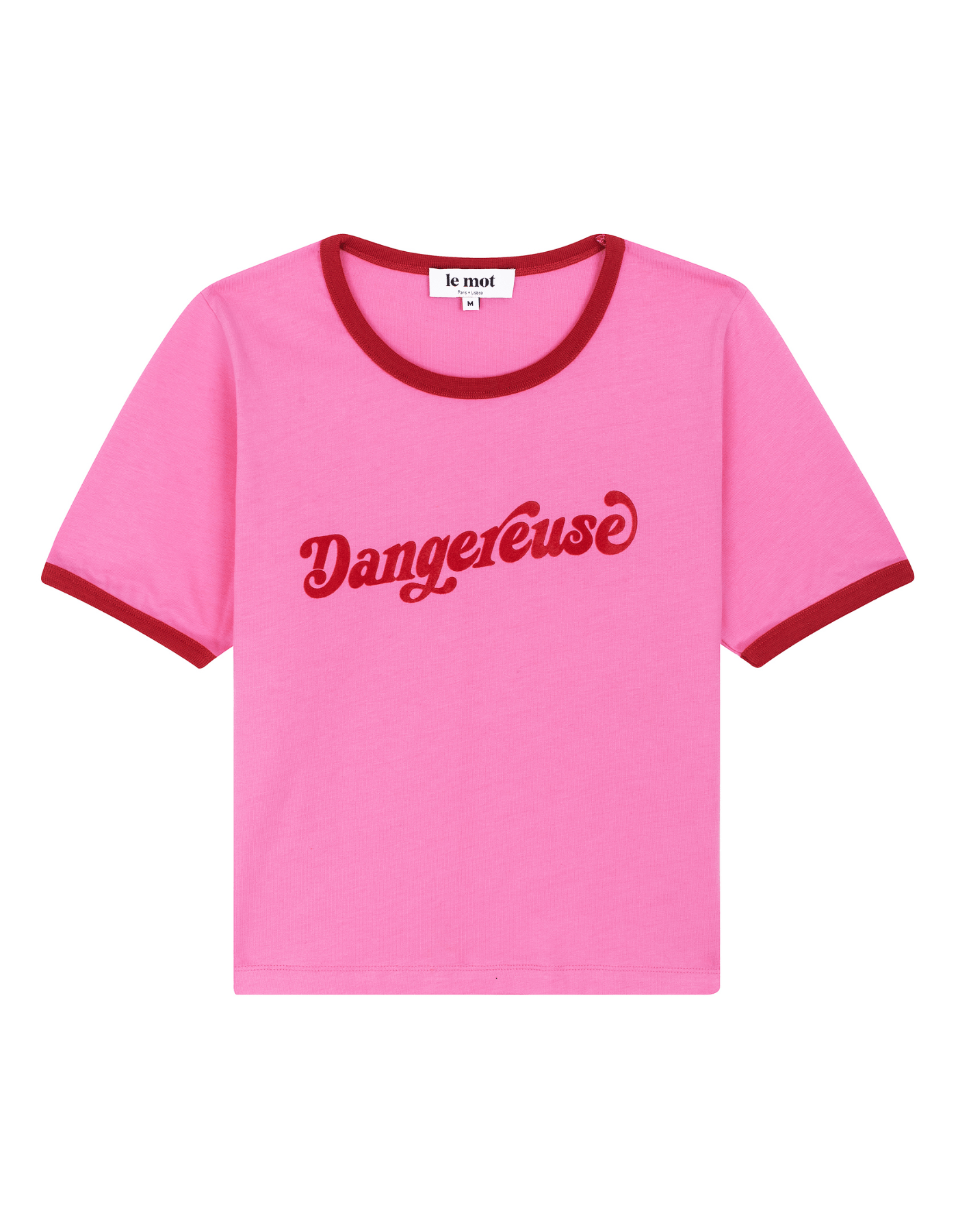 Ringer t-shirt Dangereuse - Le Mot